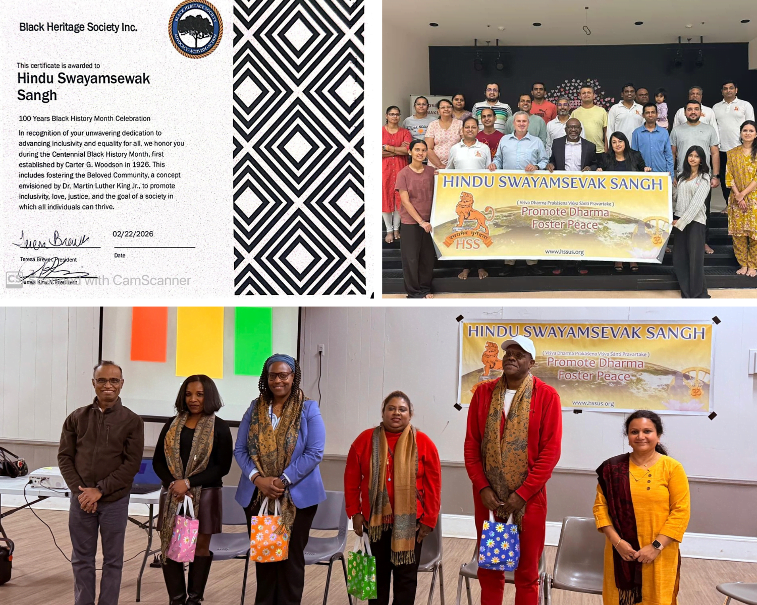 Hindu Swayamsevak Sangh USA Marks Black History Month 2026 with Community Programs Across the Country