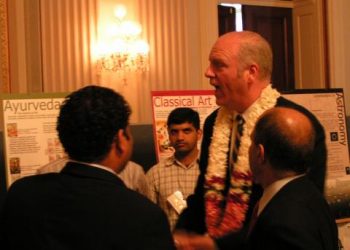 HSS Holds Exhibition on Hindu Civilization at Capitol Hill