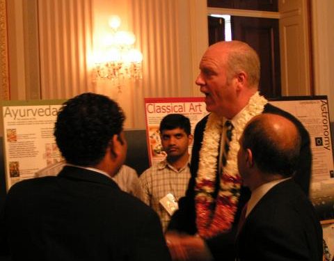 HSS Holds Exhibition on Hindu Civilization at Capitol Hill