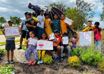 SewaDiwali food drive efforts in Houston