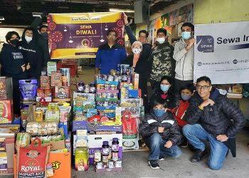 Sewa Diwali activities in Pennslyvania