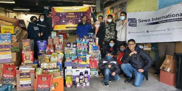 Sewa Diwali activities in Pennslyvania