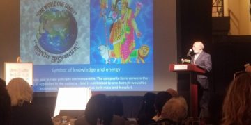 HSS Indiana President Dr. Patel received Interfaith Award