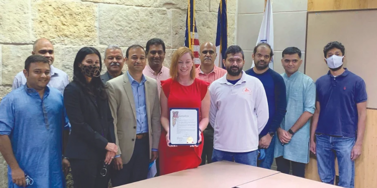 Greater Austin City Councils Honor Hindu Heritage