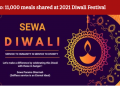 Sewa Diwali donation in Columbus, OH