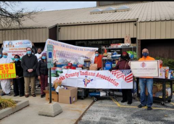 Sewa Diwali food drive in Vernon Township, IL