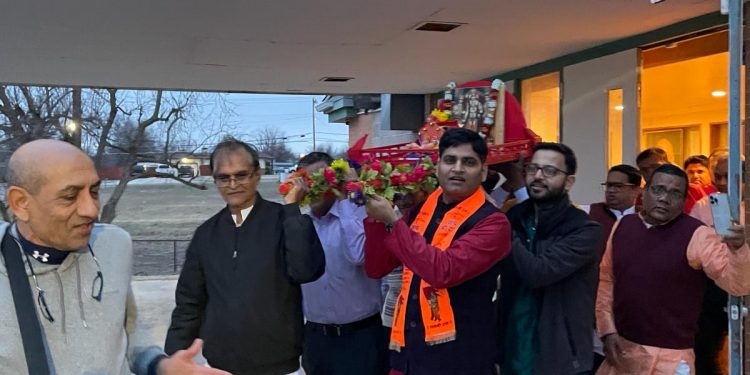 Shri Pran Pratishtha Celebration1 in Oklahoma City