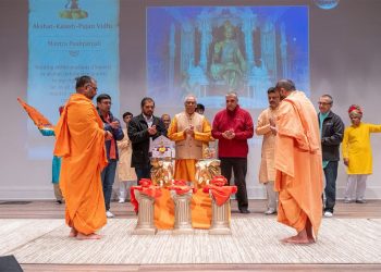 Participation in Shri Ram Pran Pratishtha Celebration in North Carolina