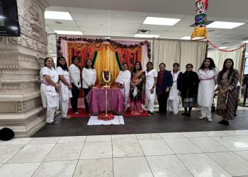 Participation in Shri Ram Pran Pratishtha Celebration in Carmel IN