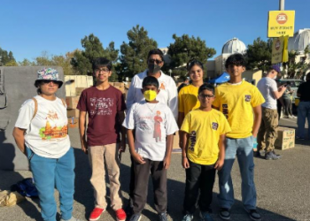 HSS Volunteers perform Seva during LA Wildfires